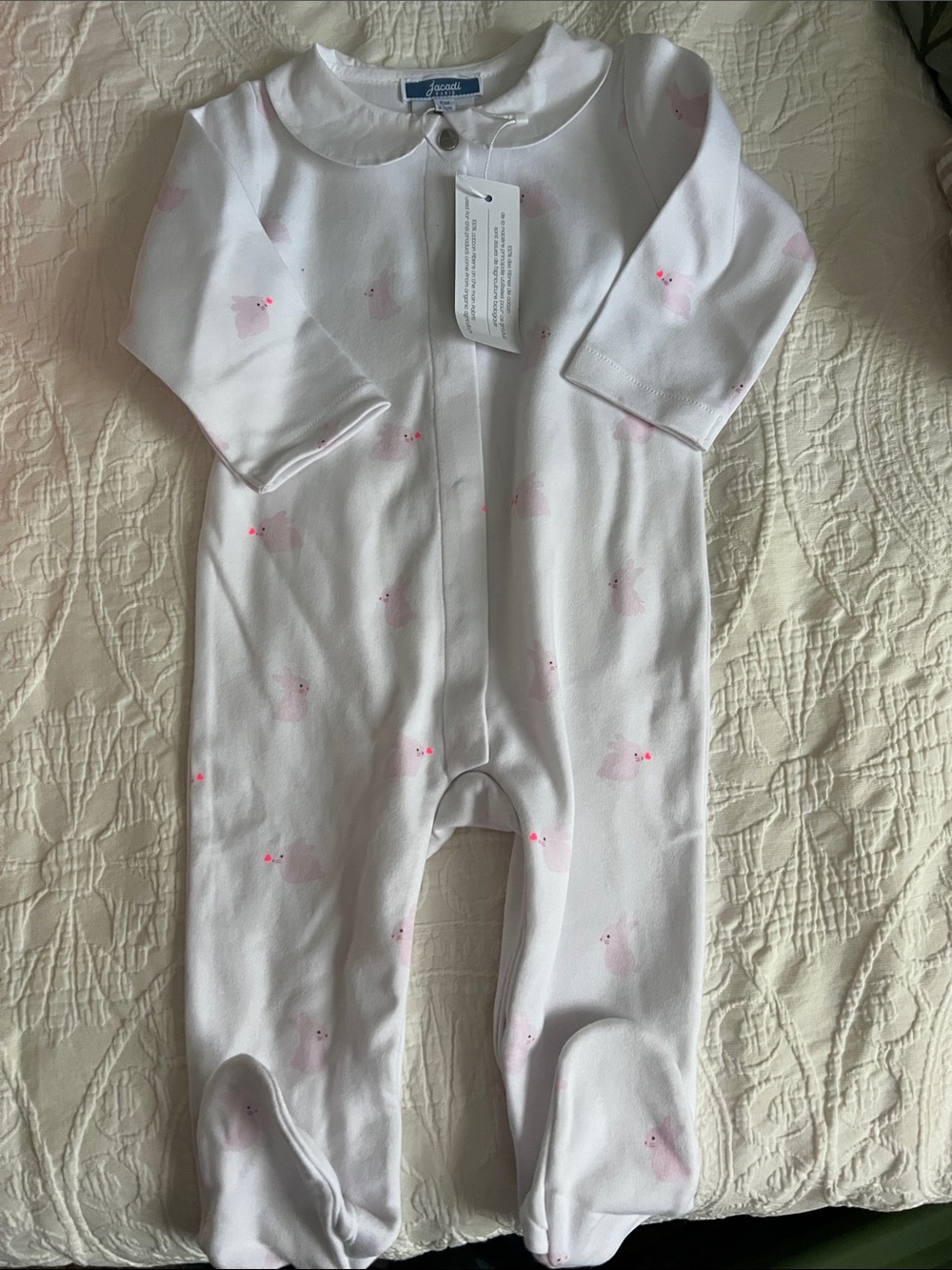 Jacadi Printed Footed One-Piece NWT